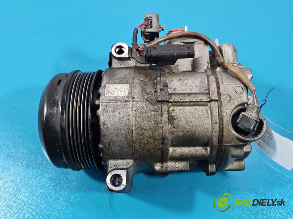 Mercedes C W204 2007-2014 2.2 CDI 136hp automatic 100 kW 2148 cm3 4- Kompresor: klíma A0008302700 (Kompresor klimatizace)