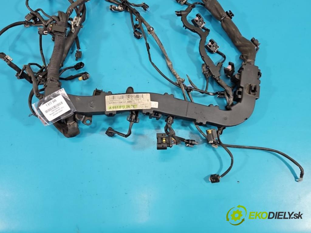 Mercedes C W204 2007-2014 2.2 CDI 136 HP automatic 100 kW 2148 cm3 4- Zväzok: motora A6510102617