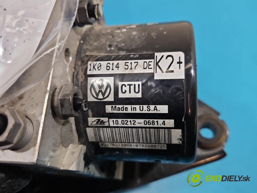 Vw Golf VI 2008-2013 1.6 tdi 105 HP manual 77 kW 1598 cm3 5- čerpadlo abs 1K0907379BJ (Pumpa ABS)