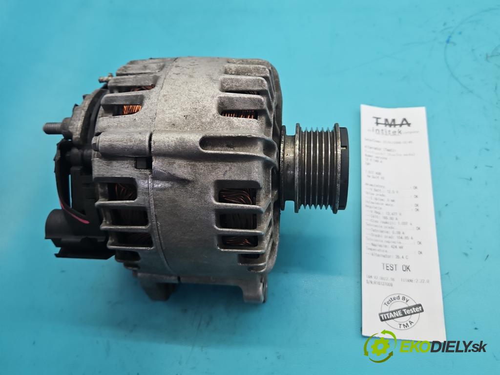 Vw Golf VI 2008-2013 1.6 tdi 105 hp manual 77 kW 1598 cm3 5- Alternator 03L903023A (Alternátor)