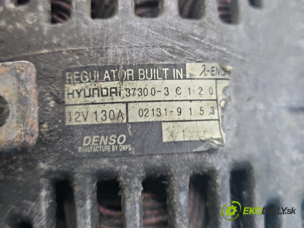 Kia Sorento I 2003-2009 3.3 V6 247HP automatic 182 kW 3342 cm3 5- Alternator 37300-3C120 (Alternátor)
