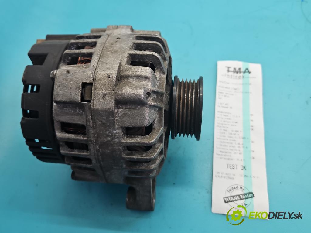 Vw Passat B5 1995-2005 1.8 T 150 hp manual 110 kW 1781 cm3 4- Alternator 06B903016D (Alternátor)