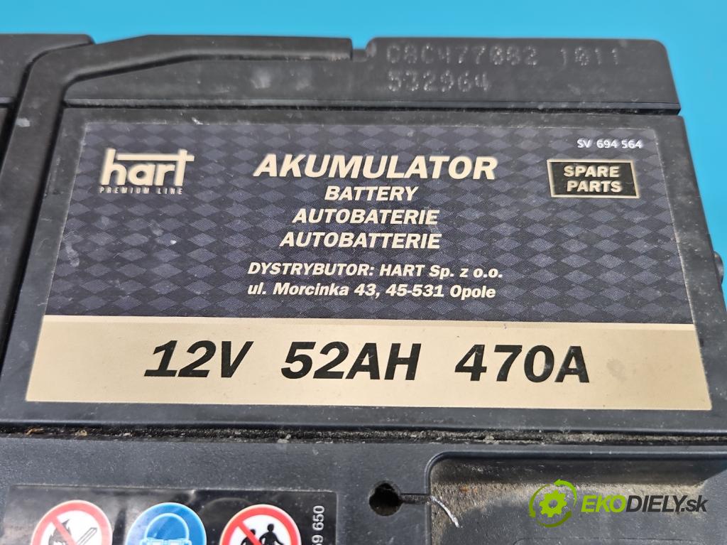 Opel Astra III 2004-2014 1.3 cdti 90 hp manual 66 kW 1248 cm3 5- Akumulator automobilový