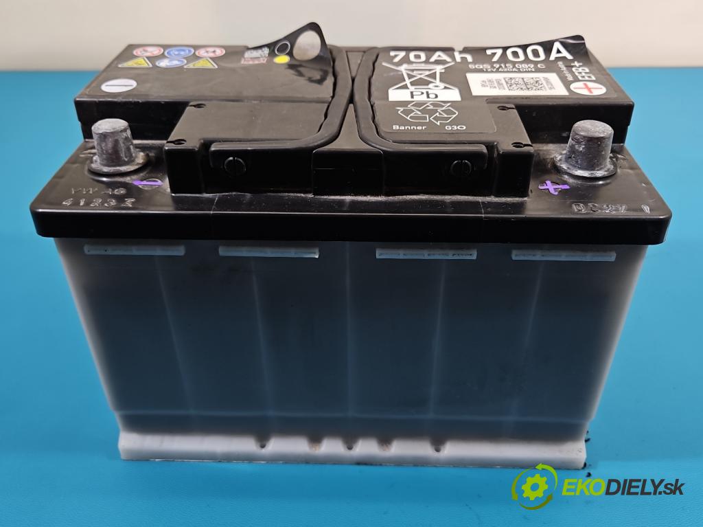 Honda Civic VIII 2006-2011 1.8 16V 140 HP manual 103 kW 1799 cm3 5- Akumulator automobilovy 5QS915089C