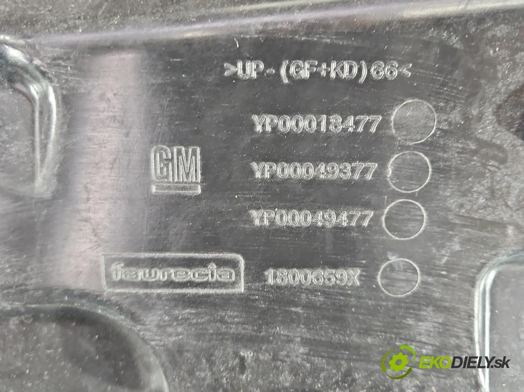 Opel Grandland 2017–2024 1.2 T 131 HP manual 96 kW 1199 cm3 5- zadna kufor  (Kapota zadná (kufor))