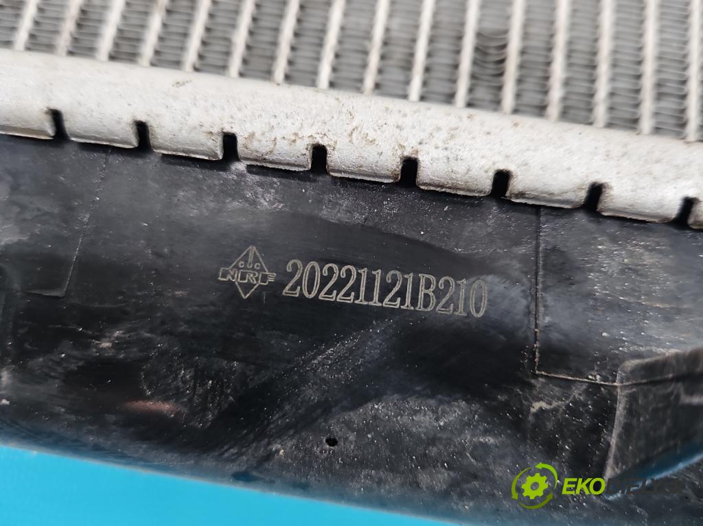 Honda Civic VIII 2006-2011 1.8 16V 140 HP manual 103 kW 1799 cm3 5- chladič voda: (Chladič vody)