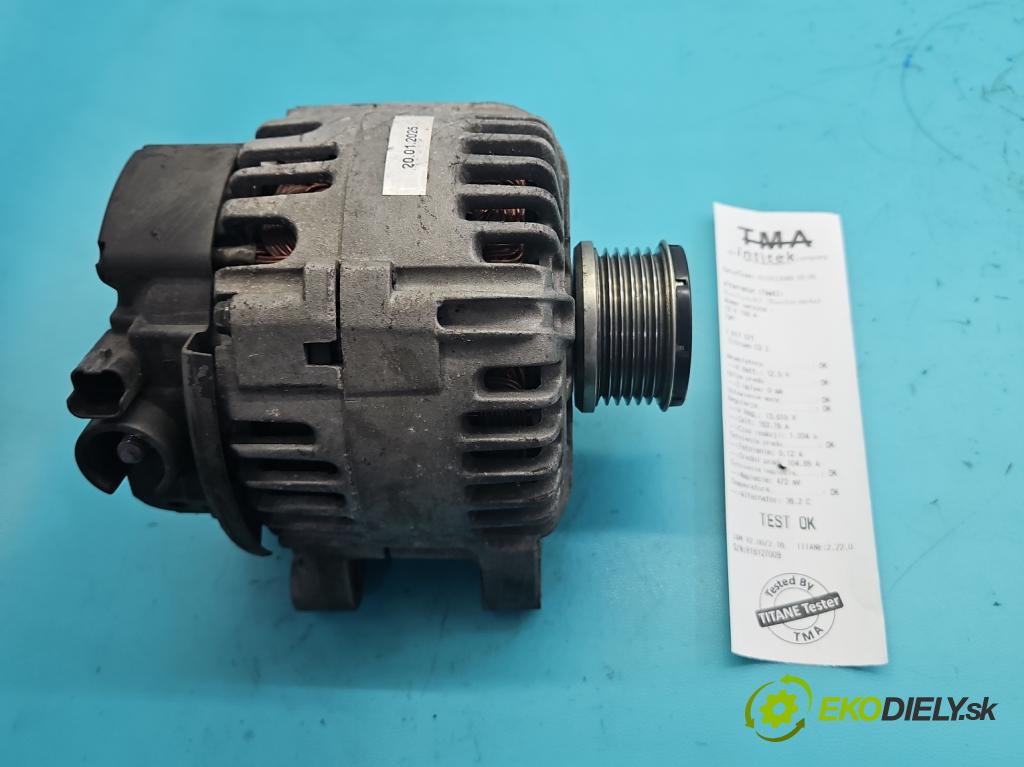 Citroen C3 I 2002-2009 1.4 hdi 68 hp manual 50 kW 1398 cm3 5- Alternator 9646321780 (Alternátor)