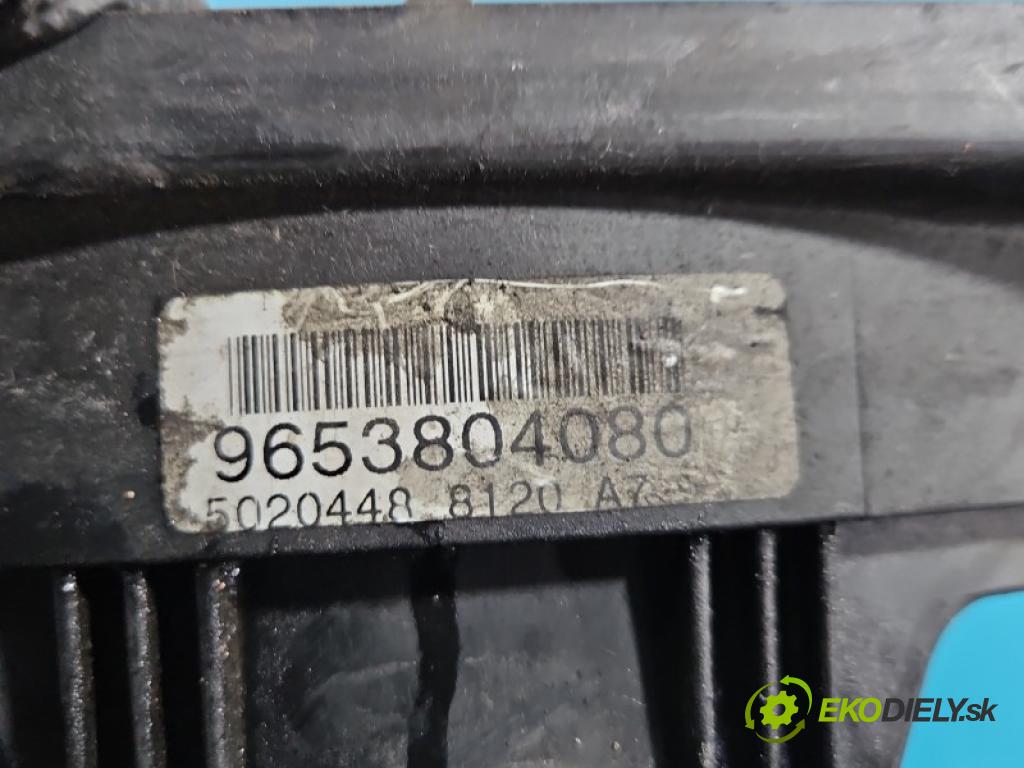 Citroen C3 I 2002-2009 1.4 hdi 68 hp manual 50 kW 1398 cm3 5- ventilátor chladič 9653804080