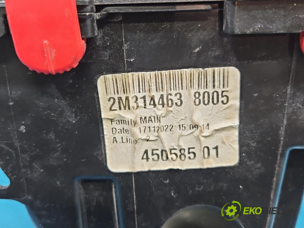 Opel Corsa F 2019- 1.2 12V 75 hp manual 55 kW 1199 cm3 5- skříňka pojistková 9824510780 (Pojistková skříňka)