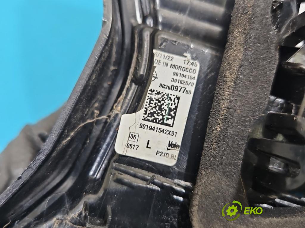Opel Corsa F 2019- 1.2 12V 75 HP manual 55 kW 1199 cm3 5- svetlo / reflektor zadné ľavé kufrové dvere 9830097780