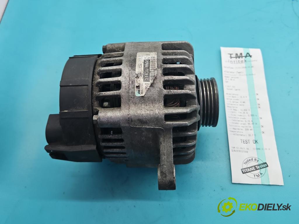 Suzuki Ignis 1.3 16V 93KM manual 68.6 kW 1328 cm3 5- Alternator 31400-86G0 (Alternátor)
