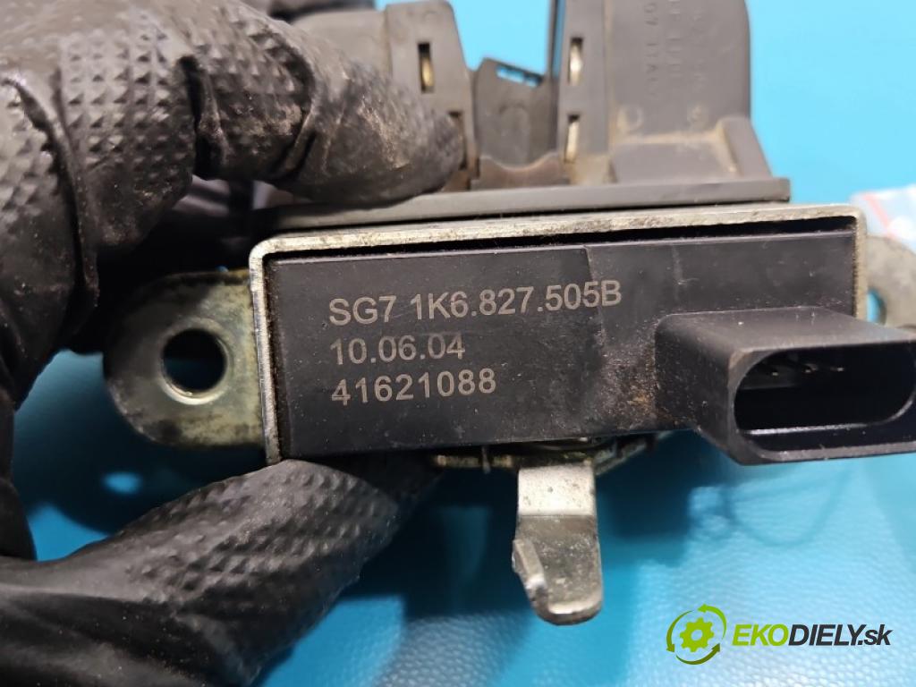 Vw Touran I 2003-2015 1.9 tdi 105 hp manual 77 kW 1896 cm3 5- zámek kufrových dveří zadní 1K6827505B