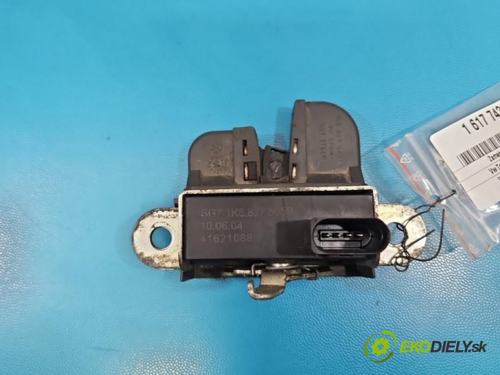 Vw Touran I 2003-2015 1.9 tdi 105 hp manual 77 kW 1896 cm3 5- zámek kufrových dveří zadní 1K6827505B