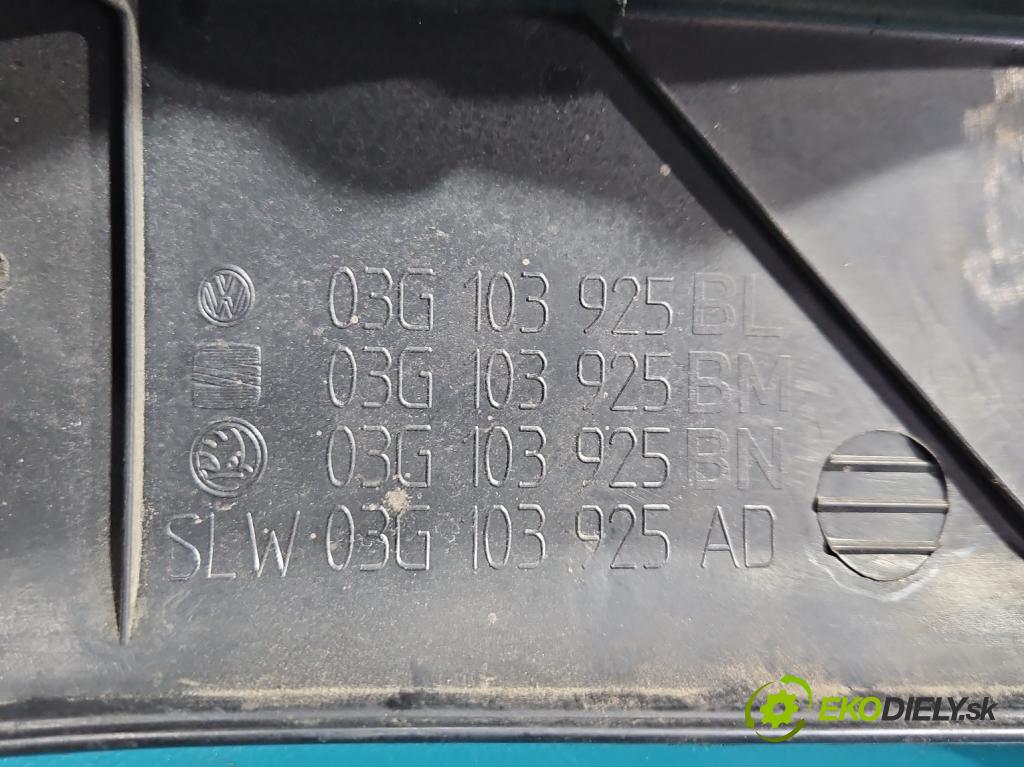 Vw Touran I 2003-2015 1.9 tdi 105 hp manual 77 kW 1896 cm3 5- kryt motoru horní 03G103925AN