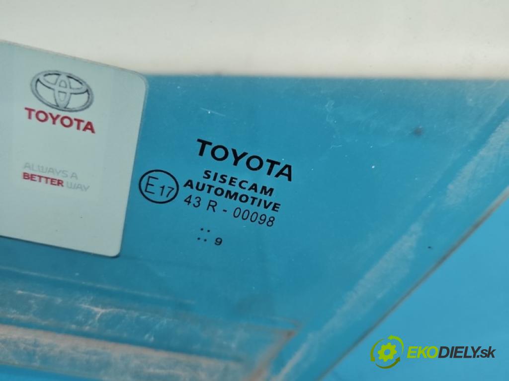 Toyota Corolla E21 2019- 1.6 16V 132 hp manual 97 kW 1598 cm3 4- sklo dveře přední levé