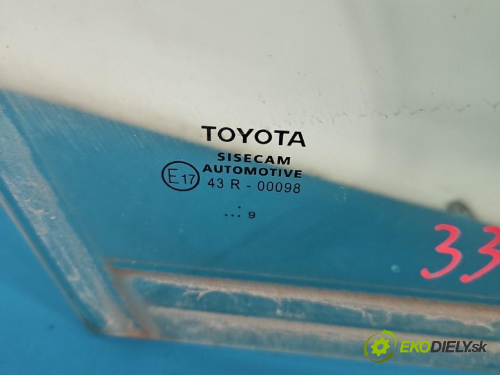 Toyota Corolla E21 2019- 1.6 16V 132 hp manual 97 kW 1598 cm3 4- sklo dveře přední pravé