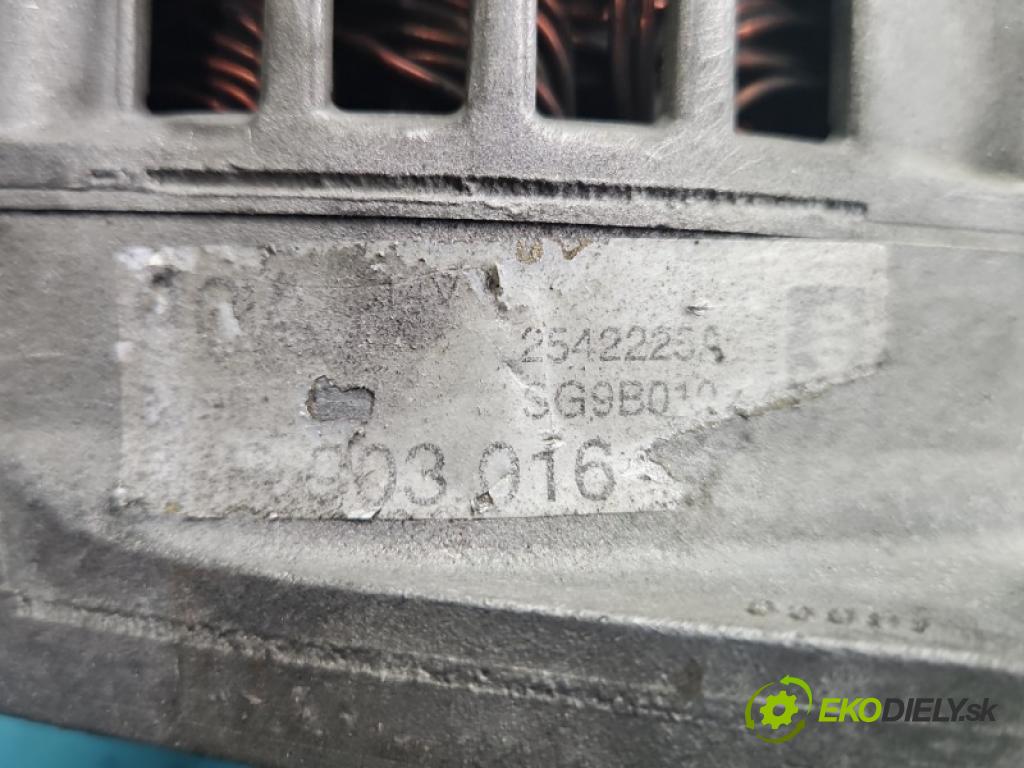 Audi A4 B5 1994-2001 1.6 8V 101 HP manual 74 kW 1595 cm3 4- Alternator 06B903016 (Alternátor)