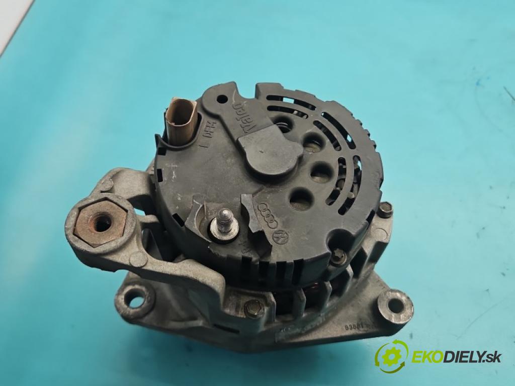 Audi A4 B5 1994-2001 1.6 8V 101 HP manual 74 kW 1595 cm3 4- Alternator 06B903016 (Alternátor)