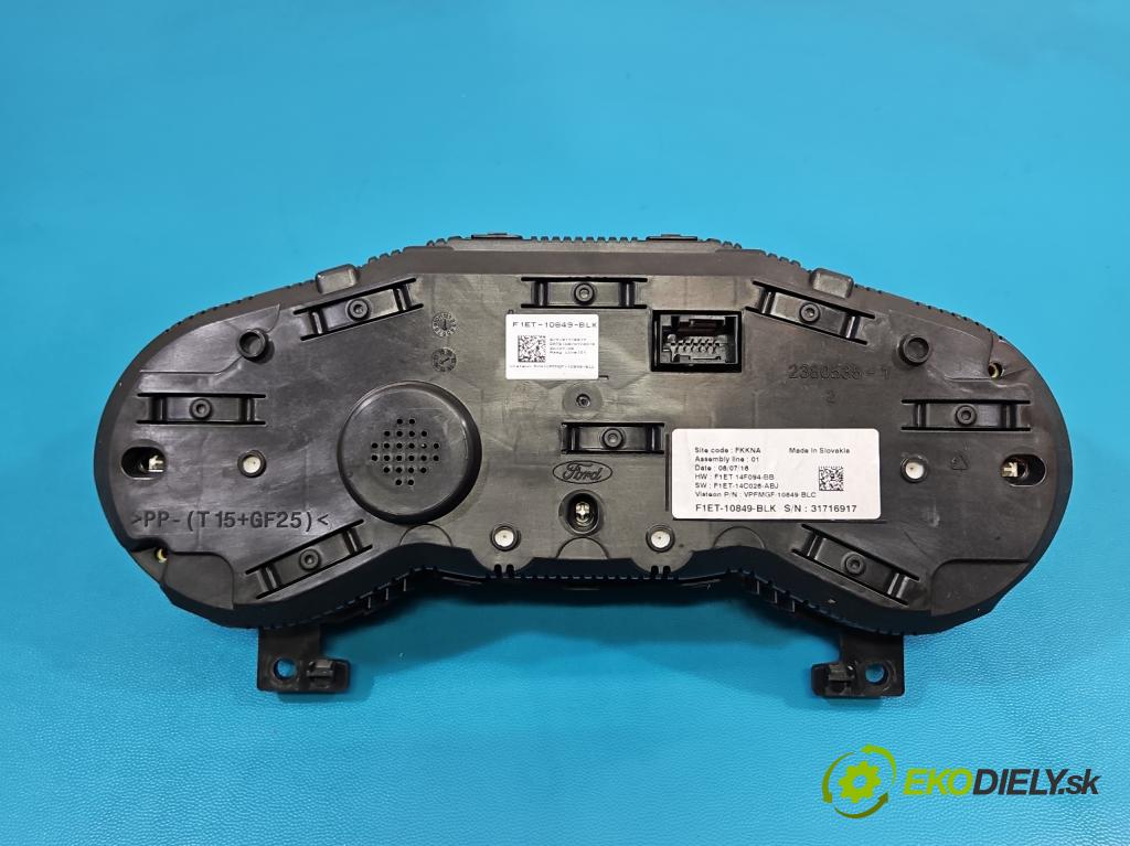 Ford C-Max II 2010-2019 2.0 tdci 150 HP manual 110 kW 1997 cm3 5- prístrojovka/ budíky F1ET-10849-BLK (Prístrojová doska)