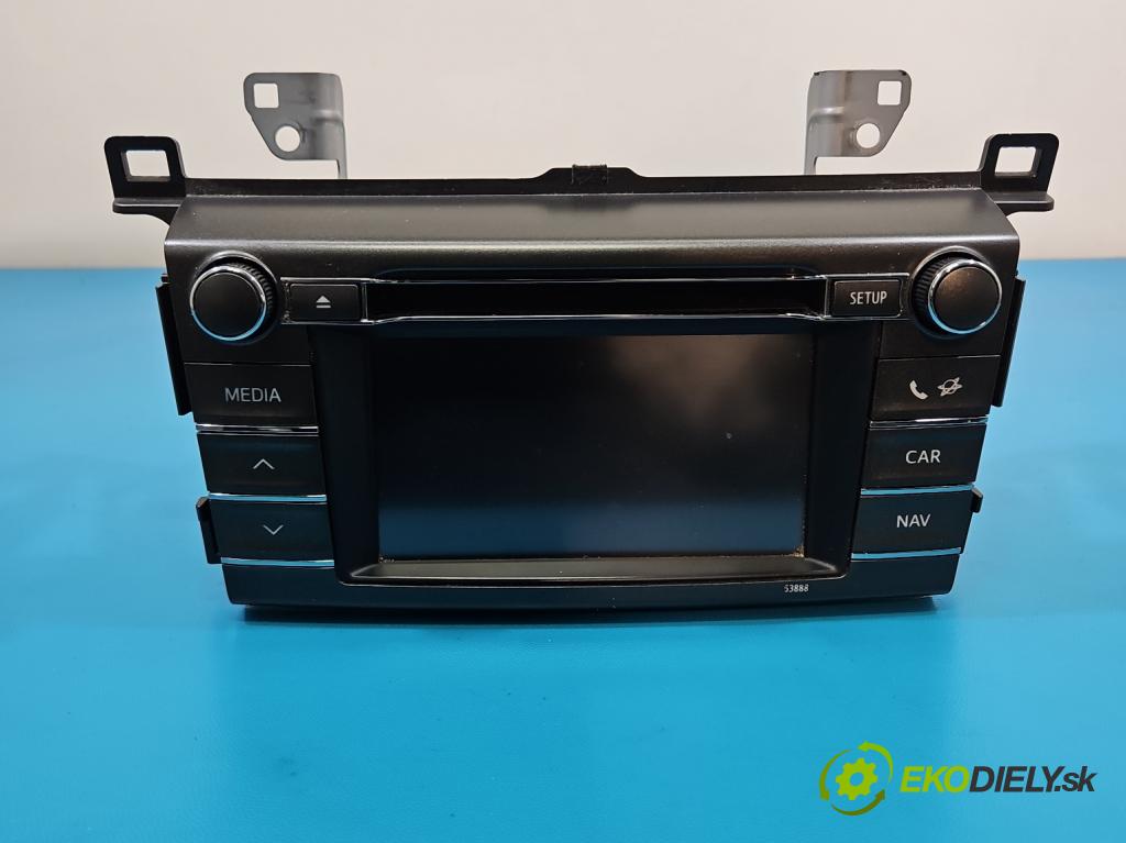 Toyota Rav4 IV 2013-2018 2.0 16V 151KM automatic 111 kW 1987 cm3 5- Radio originál 86140-42040
