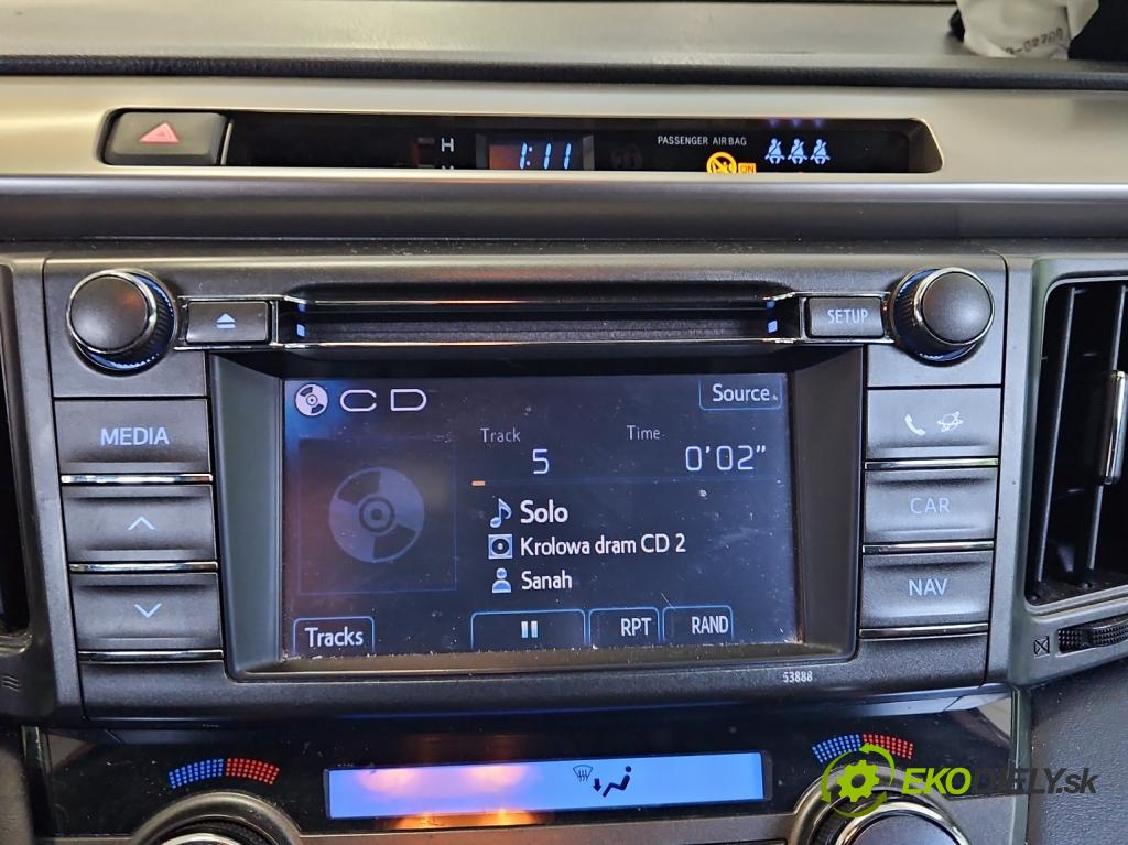 Toyota Rav4 IV 2013-2018 2.0 16V 151KM automatic 111 kW 1987 cm3 5- Radio originál 86140-42040