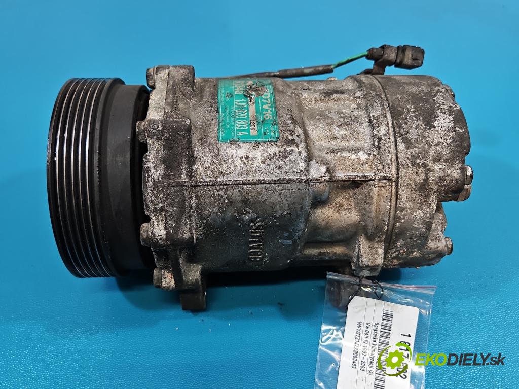 Vw Golf IV 1997-2003 1.9 tdi 110 hp manual 81 kW 1896 cm3 5- Kompresor: klíma 1J0820803A (Kompresor klimatizace)