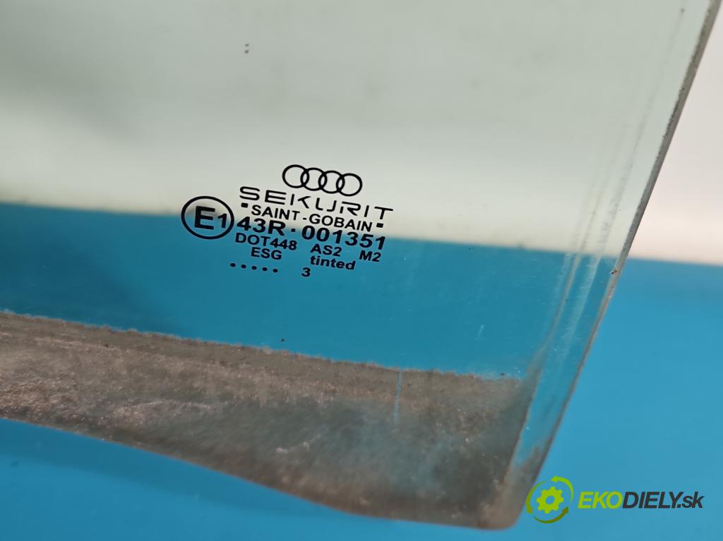 Audi A4 B6 2000-2004 1.6 8V 102 HP manual 75 kW 1595 cm3 4- sklo dvere zadné pravé