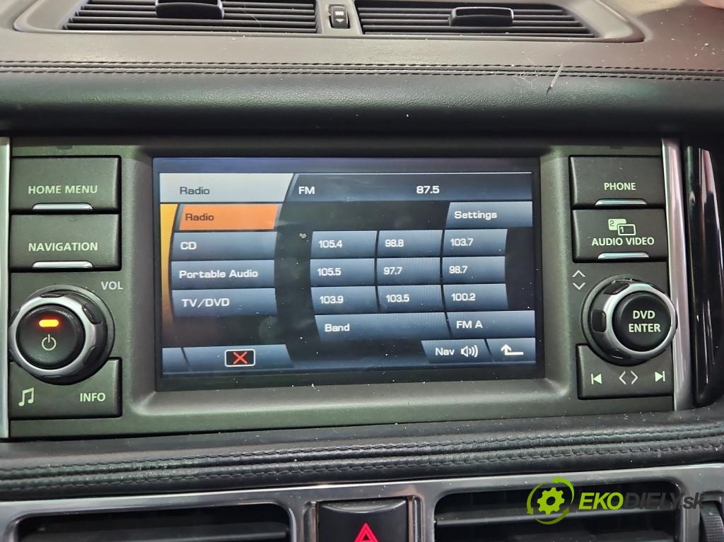 Land rover Range Rover III L322 2001-2012 4.4 V8 313 HP automatic 230 kW 4367 cm3 5- Radio originál BH42-10E887-RB