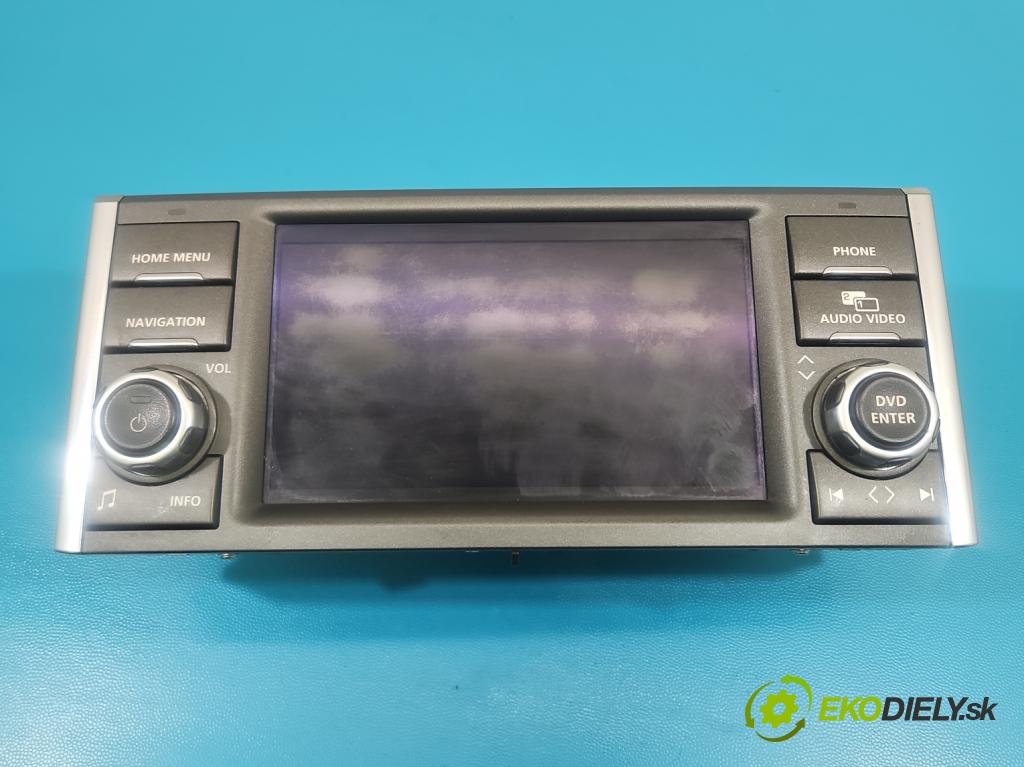 Land rover Range Rover III L322 2001-2012 4.4 V8 313 HP automatic 230 kW 4367 cm3 5- Radio originál BH42-10E887-RB