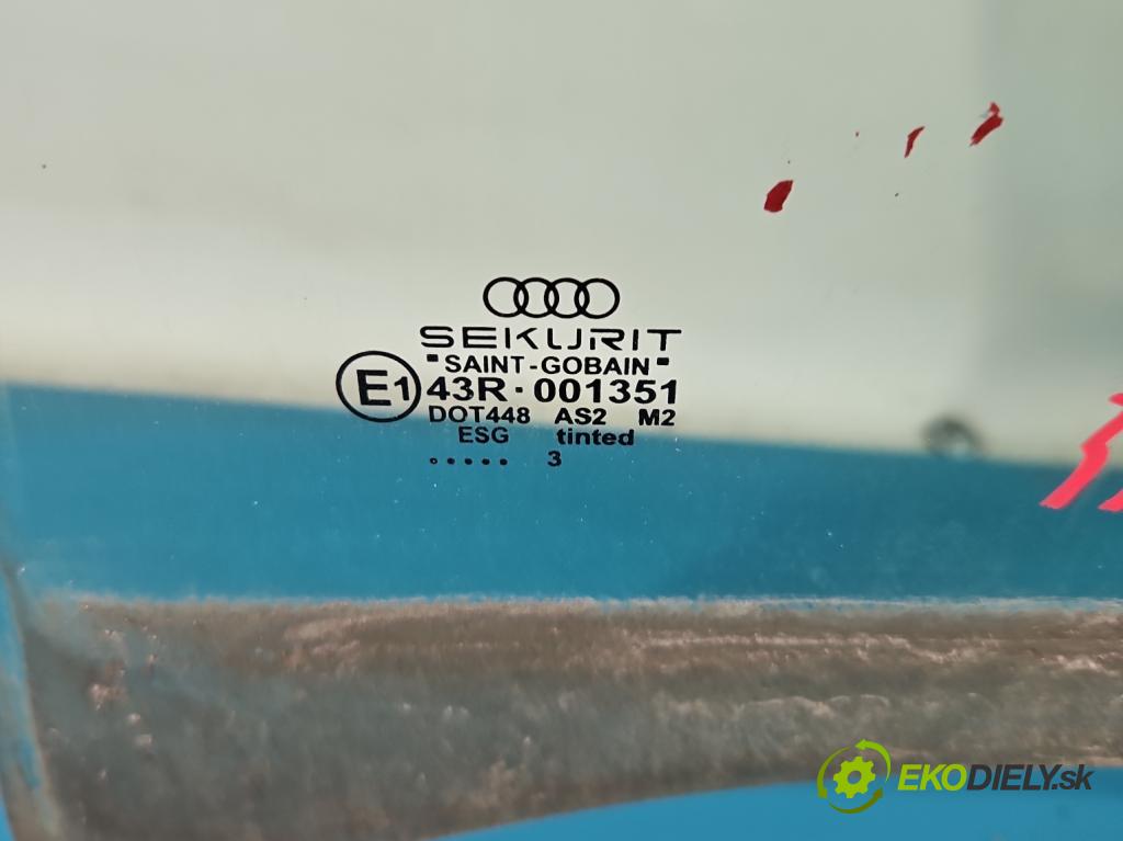 Audi A4 B6 2000-2004 1.6 8V 102 HP manual 75 kW 1595 cm3 4- sklo dvere zadné ľavé