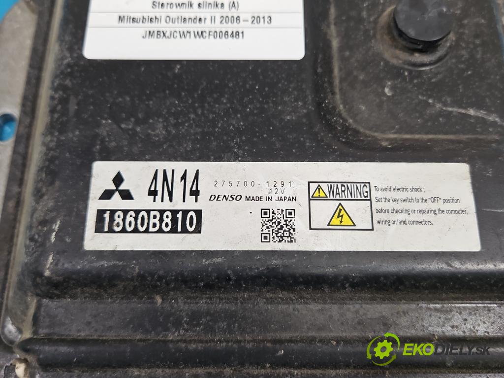 Mitsubishi Outlander II 2006-2013 2.2 DI-D 177 hp manual 130 kW 2268 cm3 5- řídící jednotka motoru 275700-1291