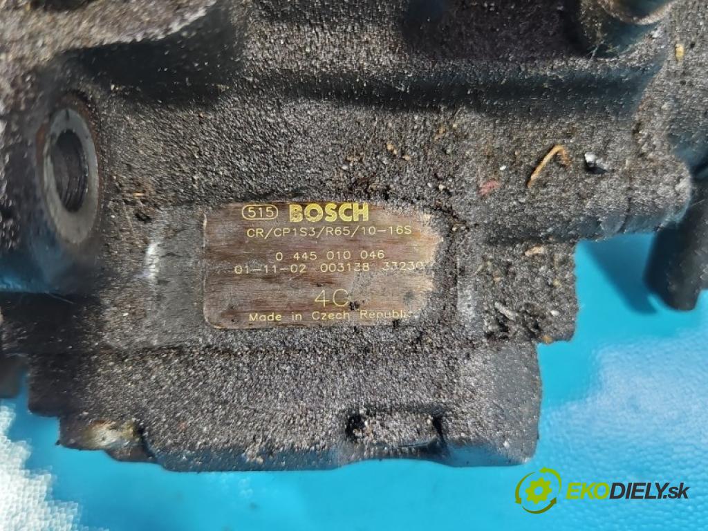 Citroen Xsara Picasso 2.0 hdi 90 HP manual 66 kW 1997 cm3 5- čerpadlo vstrekovacia 0445010046 (Vstrekovacie čerpadlo)