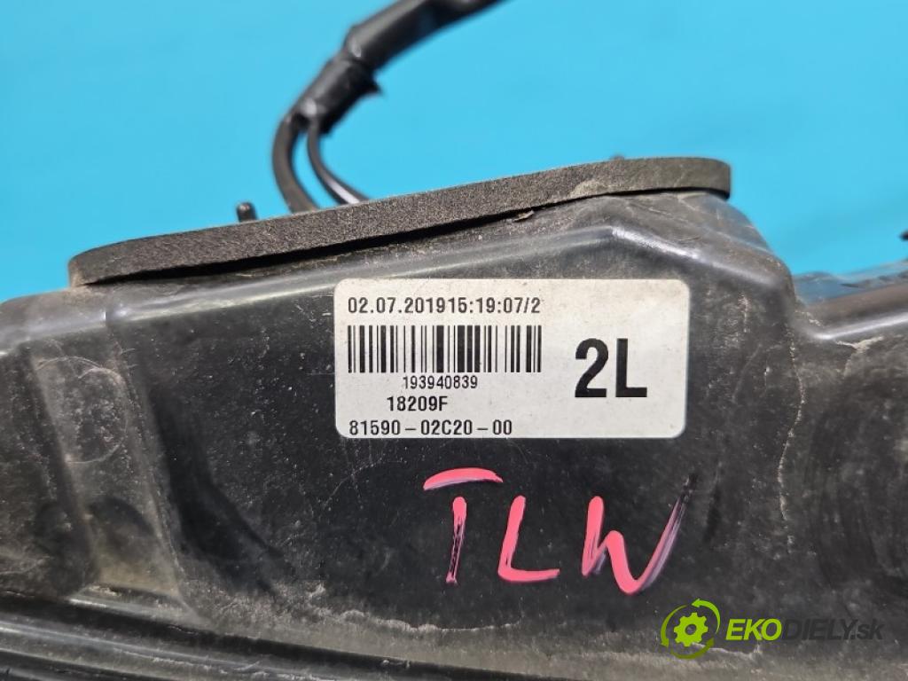 Toyota Corolla E21 2019- 1.6 16V 132 hp manual 97 kW 1598 cm3 4- světlo zadní levé kufrových dveří 81590-02C20