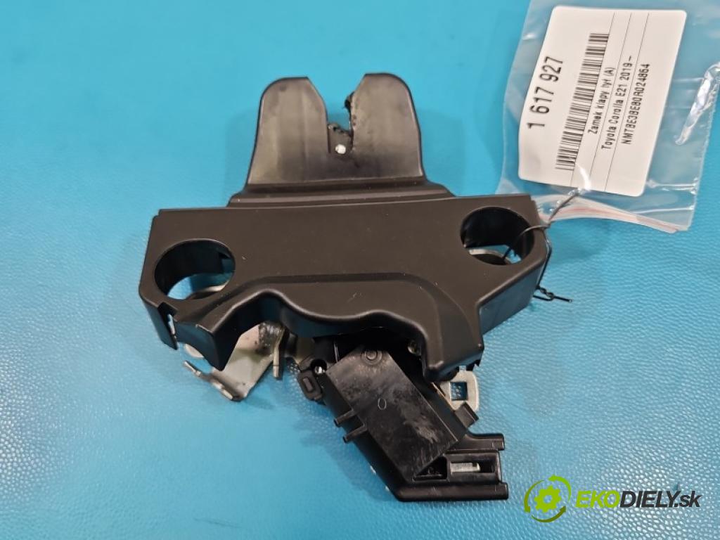 Toyota Corolla E21 2019- 1.6 16V 132 hp manual 97 kW 1598 cm3 4- zámek kufrových dveří zadní