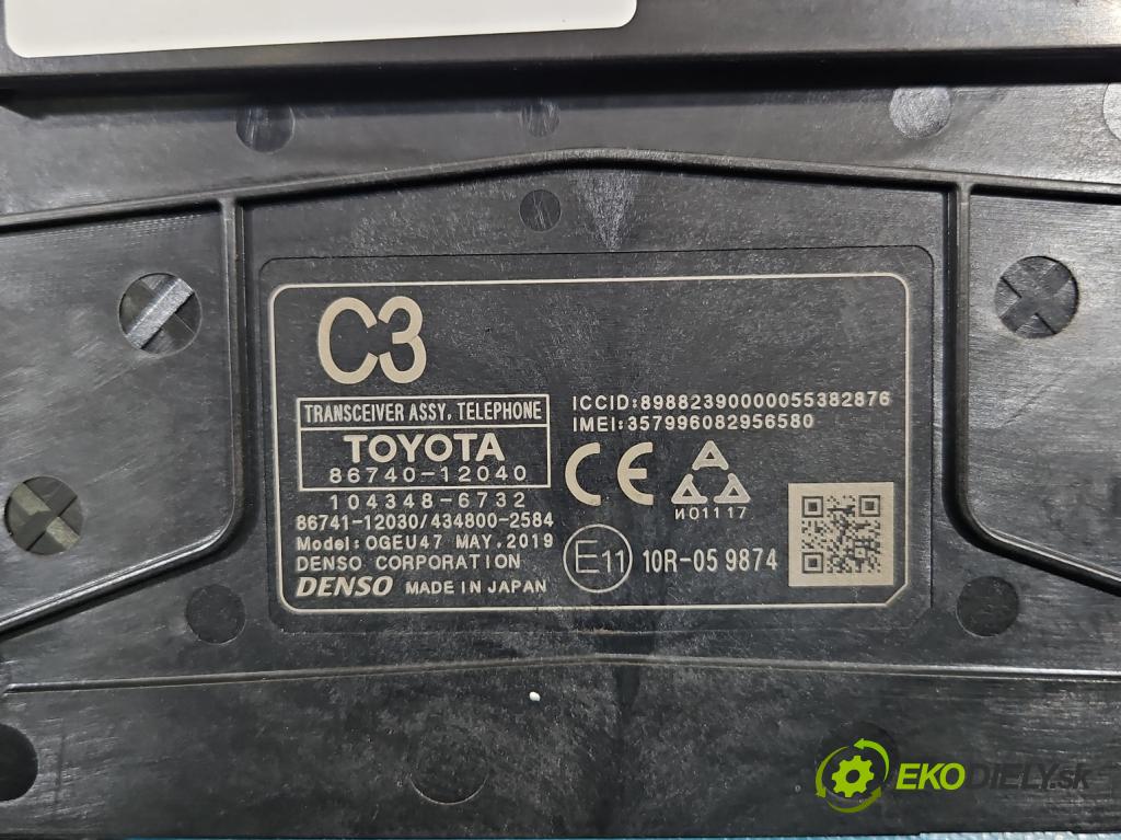 Toyota Corolla E21 2019- 1.6 16V 132 hp manual 97 kW 1598 cm3 4- řídící jednotka 86740-12040