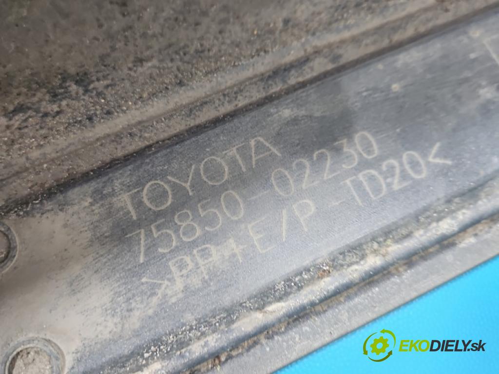 Toyota Corolla E21 2019- 1.6 16V 132 HP manual 97 kW 1598 cm3 4- lišta práh: pravé 75850-02230 (Lišta prahová)