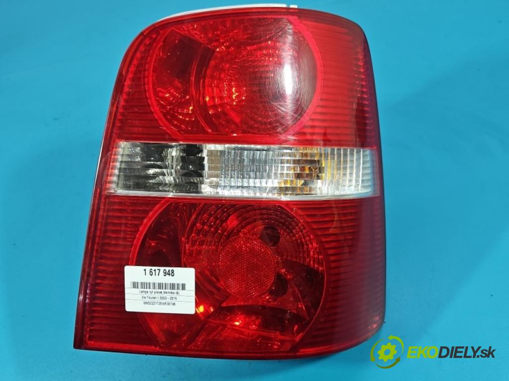 Vw Touran I 2003-2015 1.9 tdi 105 hp manual 77 kW 1896 cm3 5- světlo zadní pravé blatník: 