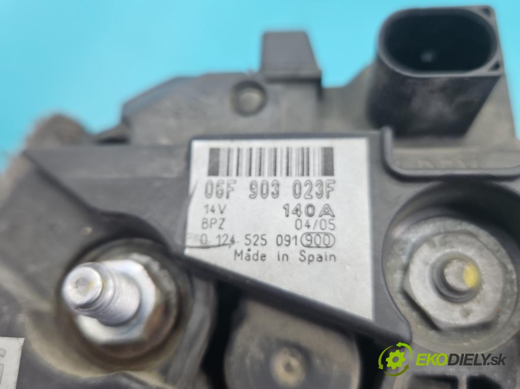 Vw Touran I 2003-2015 1.9 tdi 105 HP manual 77 kW 1896 cm3 5- Alternator 06F903023F (Alternátor)