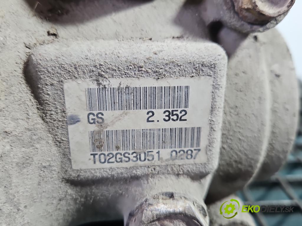 Mitsubishi Outlander II 2006-2013 2.2 DI-D 177 HP manual 130 kW 2268 cm3 5- Most: zadní: