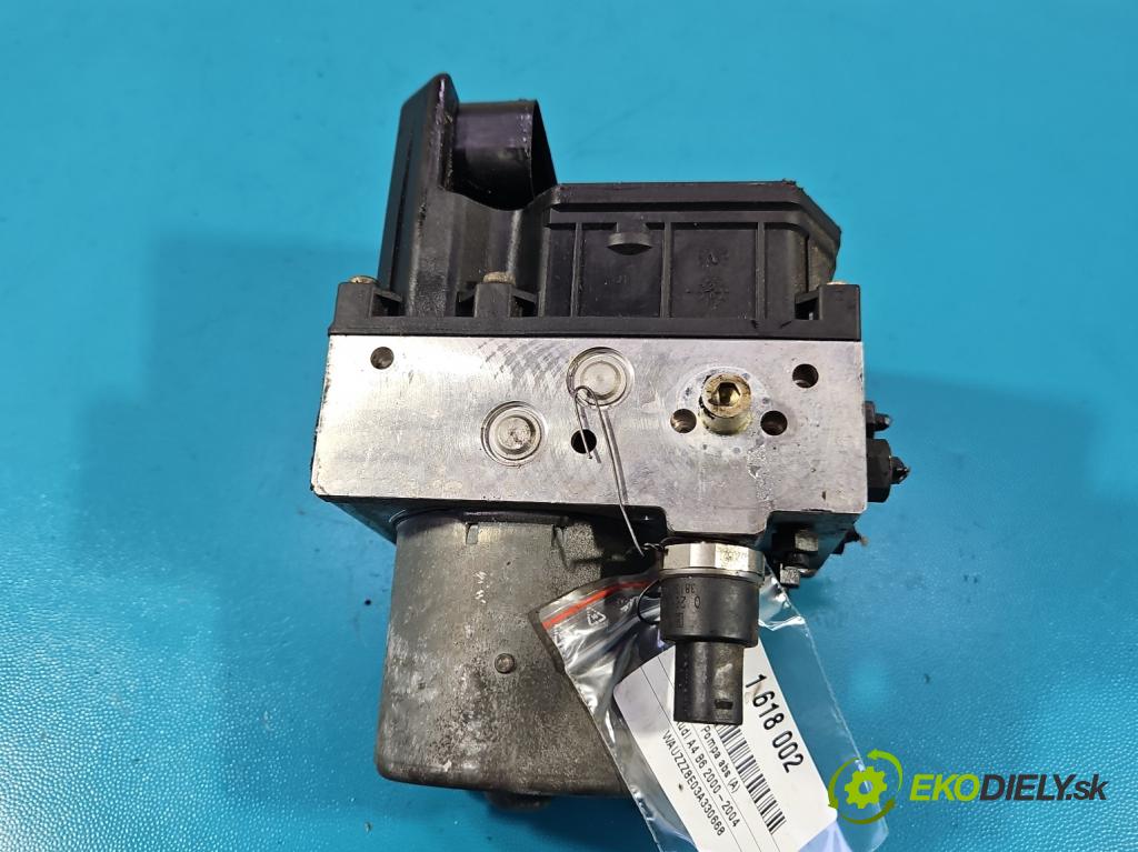 Audi A4 B6 2000-2004 1.6 8V 102 hp manual 75 kW 1595 cm3 4- čerpadlo abs 0265950011 (Pumpa ABS)