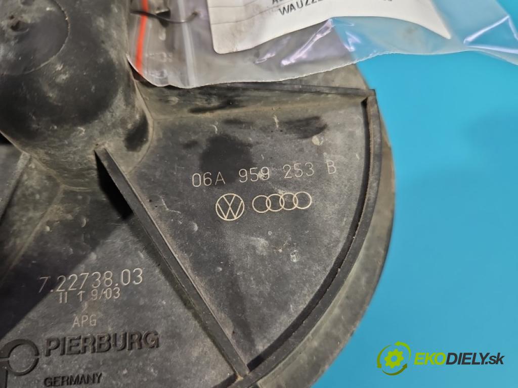 Audi A4 B6 2000-2004 1.6 8V 102 hp manual 75 kW 1595 cm3 4- čerpadlo vzduchu sekundární: 8E0906613D