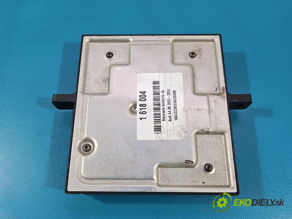 Audi A4 B6 2000-2004 1.6 8V 102 hp manual 75 kW 1595 cm3 4- řídící jednotka komfortu 8E0907279E