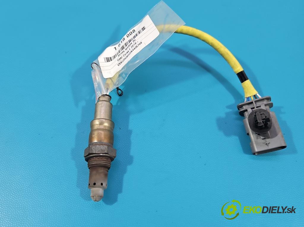 Opel Corsa F 2019- 1.2 12V 75 hp manual 55 kW 1199 cm3 5- Sonda lambda 9830441180 (Lambda sonda)