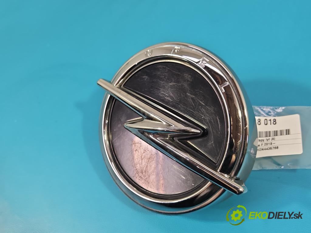 Opel Corsa F 2019- 1.2 12V 75 HP manual 55 kW 1199 cm3 5- rukoväť kufrové dvere zadné 9830092980