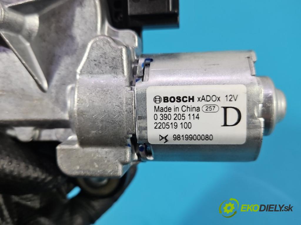 Opel Corsa F 2019- 1.2 12V 75 hp manual 55 kW 1199 cm3 5- motor stěrače zadní 0390205114