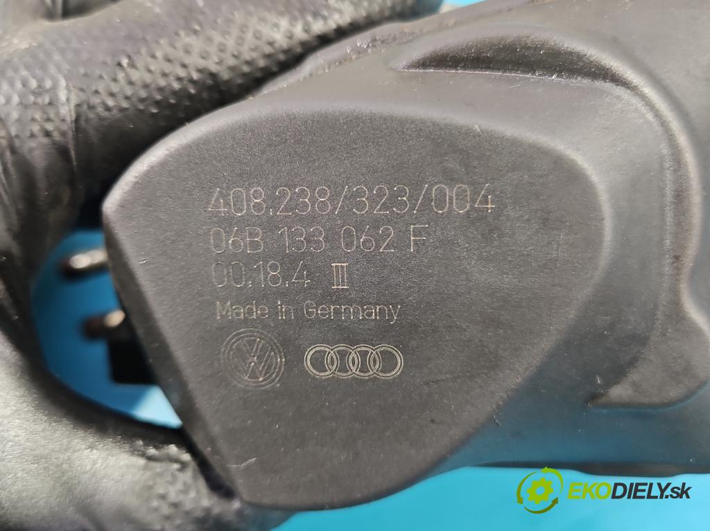 Audi A4 B6 2000-2004 1.6 8V 102 hp manual 75 kW 1595 cm3 4- škrticí klapka 06B133062F (Škrticí klapka)