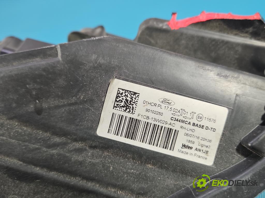 Ford C-Max II 2010-2019 2.0 tdci 150 hp manual 110 kW 1997 cm3 5- světlo pravý F1CB-13W029-AC (Pravé přední světlo)