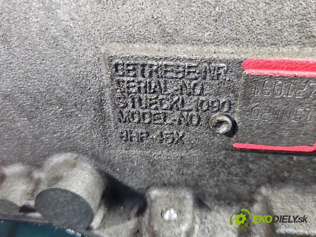 Bmw 5 F10 2010-2017 2.0d 218 hp automatic 160 kW 1995 cm3 5- převodovka stupňová automat 8HP-45X