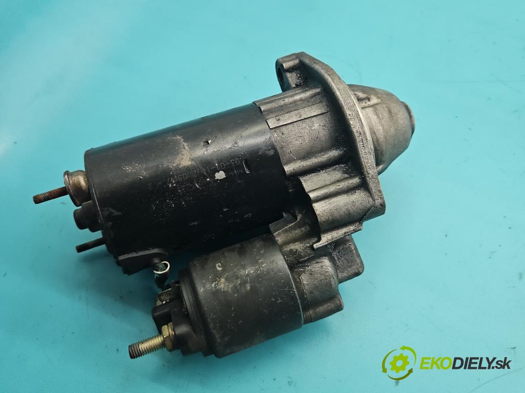 Audi A4 B6 2000-2004 1.6 8V 102 HP manual 75 kW 1595 cm3 4- štartér 0001107073 (Štartér)