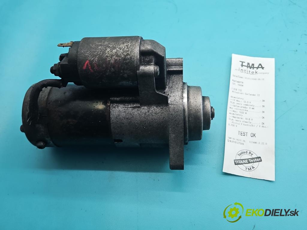 Mitsubishi Outlander II 2006-2013 2.2 DI-D 4N14 177 hp manual 130 kW 2268 cm3 5- startér: M001TA0371 (Startér)